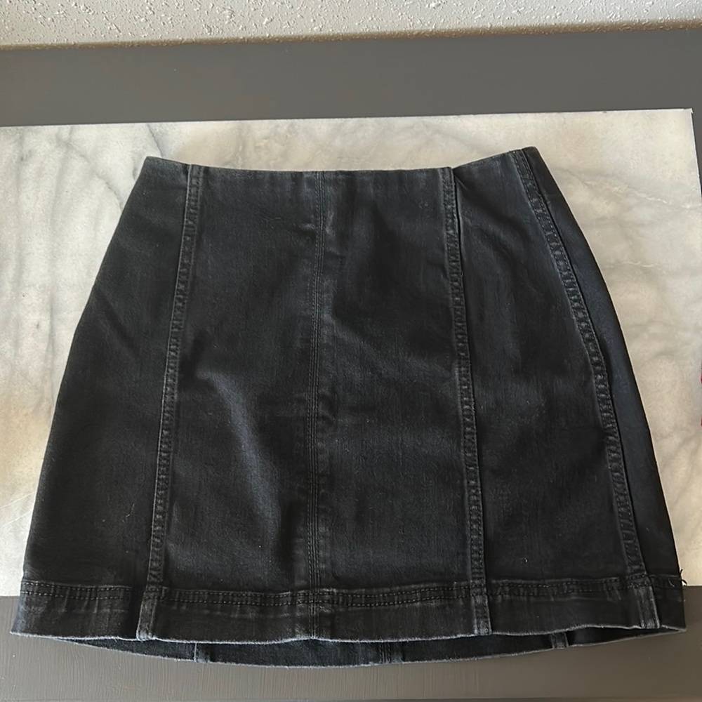 Black, pencil skirt